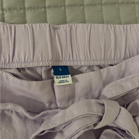 Old Navy Light Purple Wide-Leg Pants - Picture 4 of 4